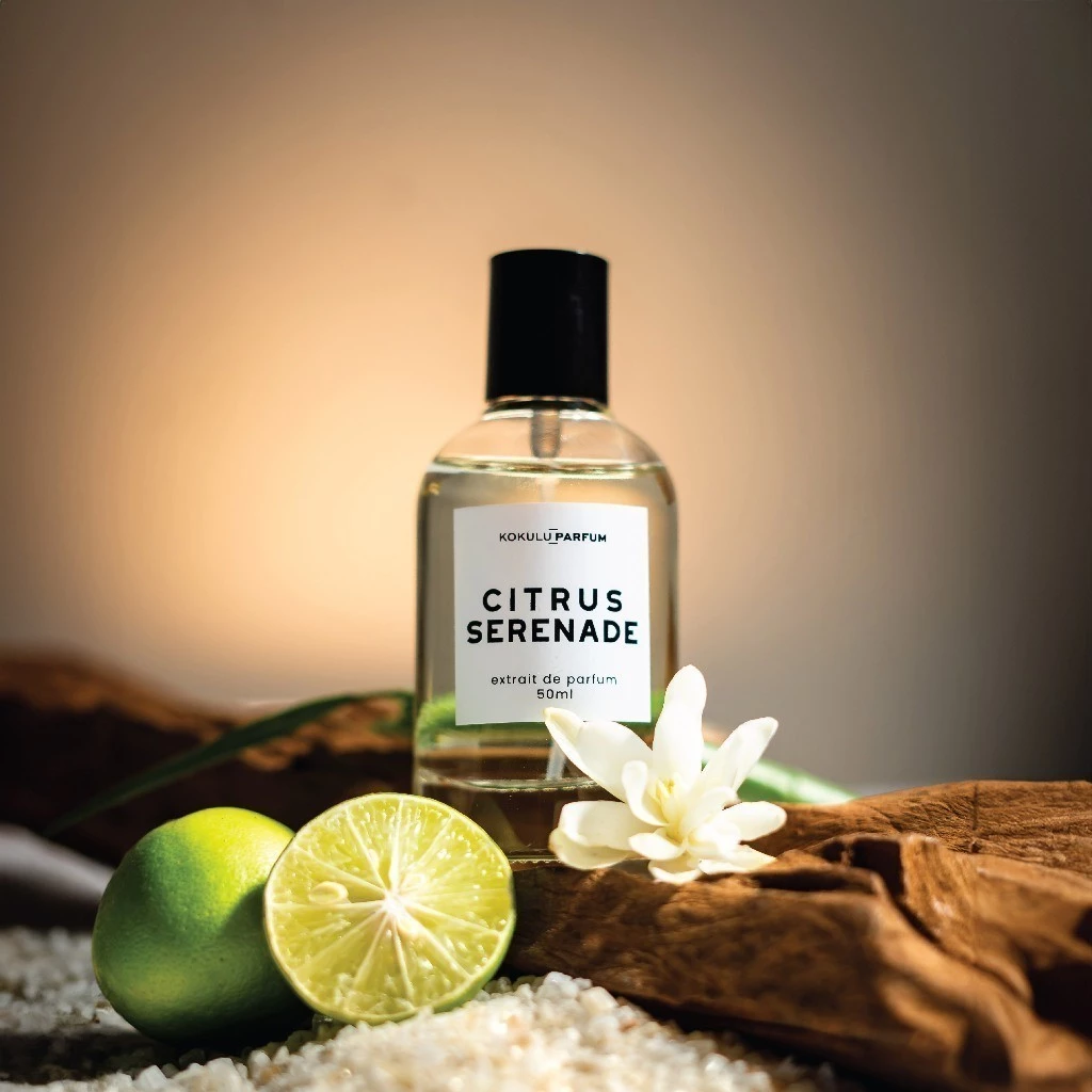 Citrus Serenade fragrance bottle