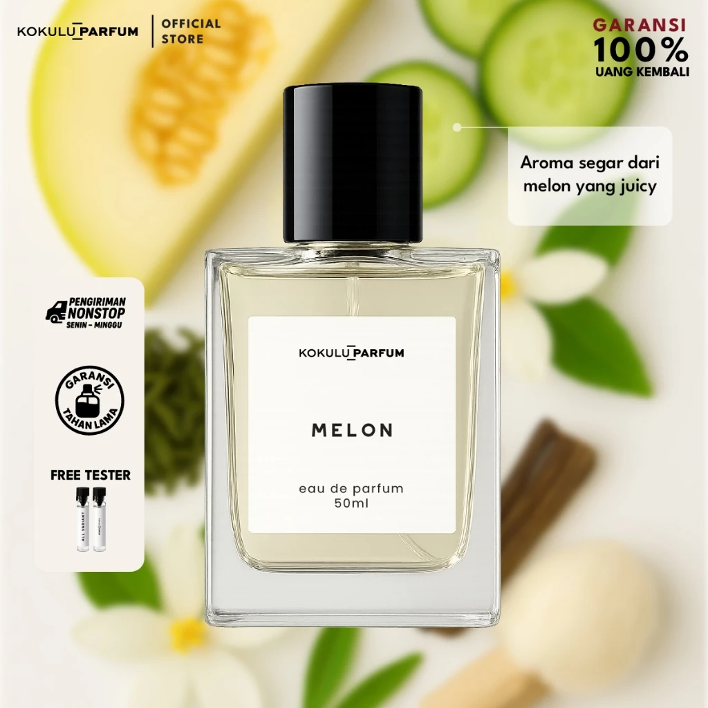 Melon fragrance bottle