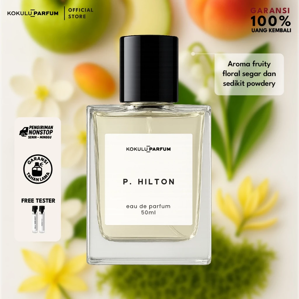 Paris Hilton fragrance bottle