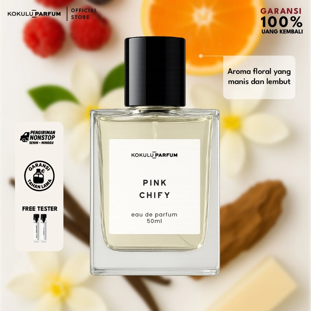 Pink Chiffy fragrance bottle