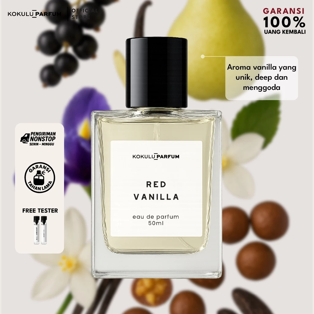 Botol parfum Red Vanilla