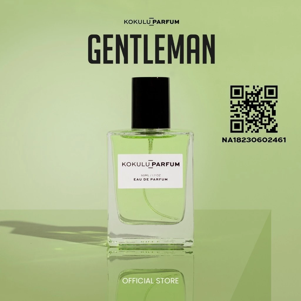 Gentlemen fragrance bottle
