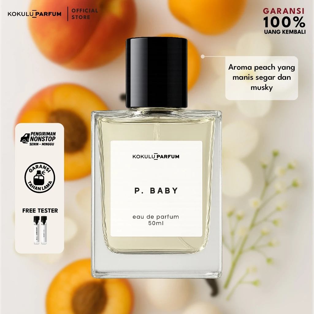 Peach Baby fragrance bottle